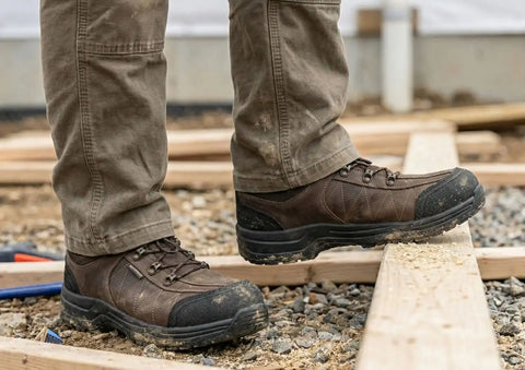 Basalt Work Shoes - Brown