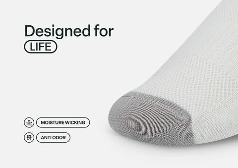 BioSoft Low Cut Sock - White