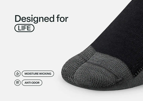 Bunion Relief Socks - Charcoal