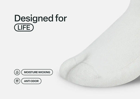 Bunion Relief Socks - White