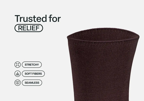 Casual/Dress Socks - Dark Brown