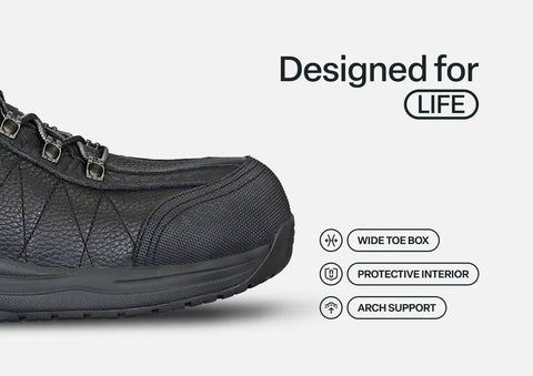 Basalt Work Shoes - Black