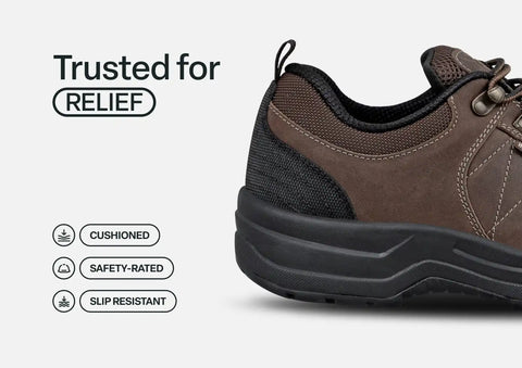 Basalt Work Shoes - Brown