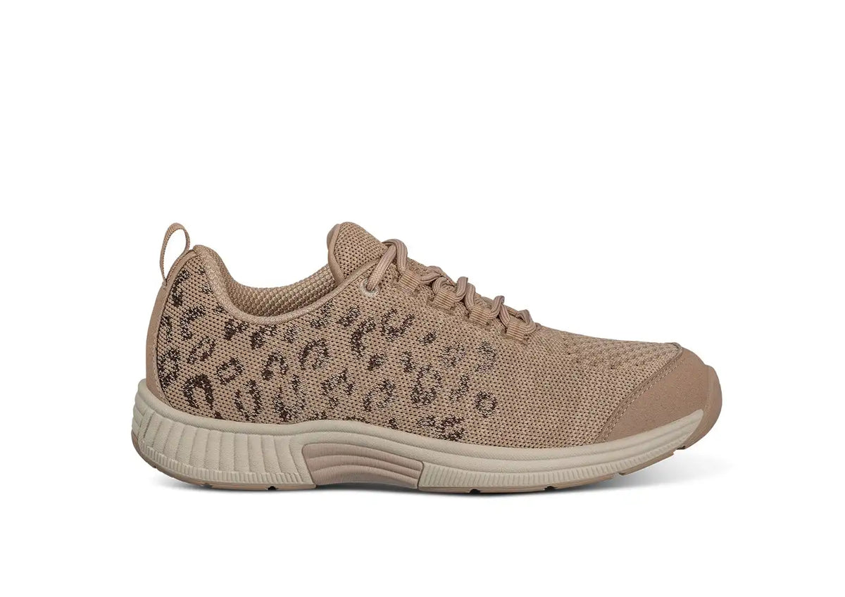 Coral - Beige Leopard